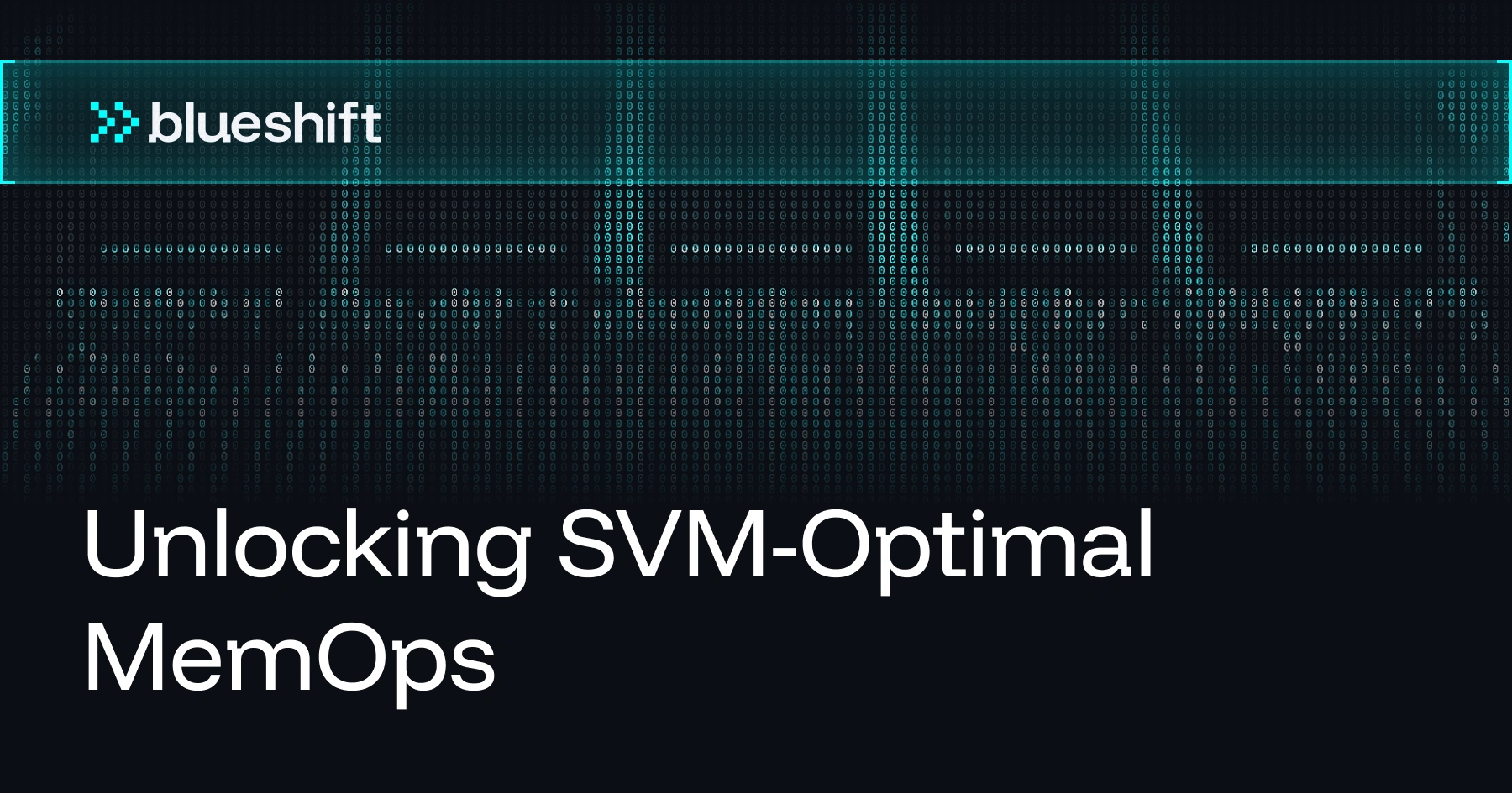 Unlocking SVM-Optimal MemOps cover